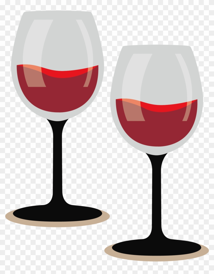 卡通红酒杯 - Verre De Vin Dessin #388619
