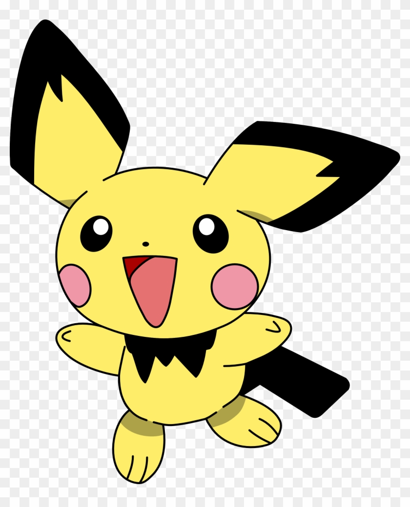 Pichu By Mighty355 On Deviantart - Pichu Coloring Page #388777
