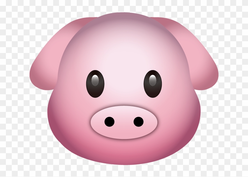 Pig Emoji - Pig Emoji Png #389189