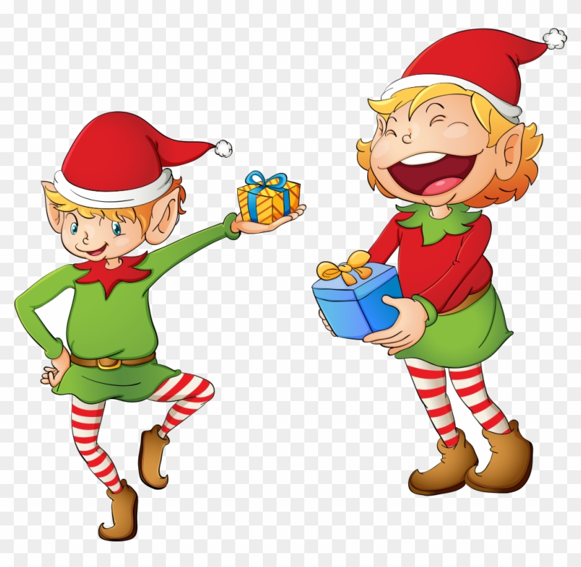 33，可使用adobe - Christmas Elves Laughing #389526