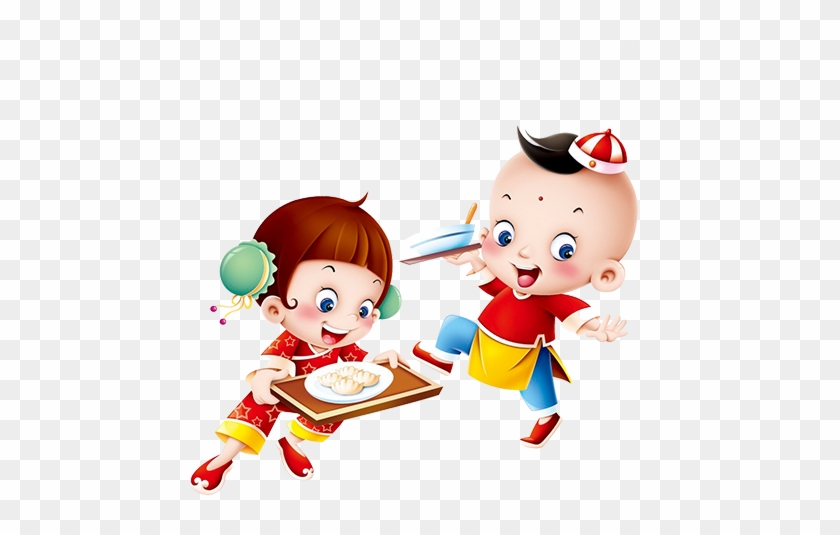 节庆卡通人物 - Chinese New Year Cartoon Png #389549