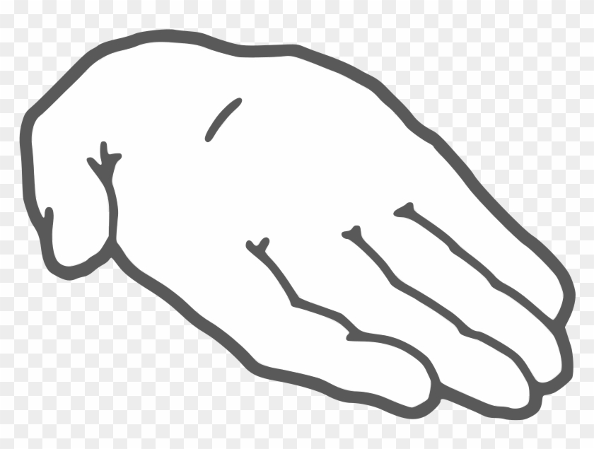 Clipart - - Hand Offer #389870