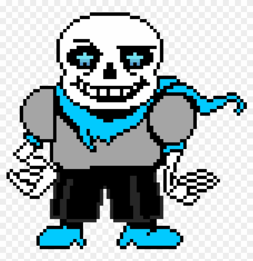 *2 Balloons *newspapers *glue * Water *scissors *resin - Underswap Sans Colored Sprite #390074