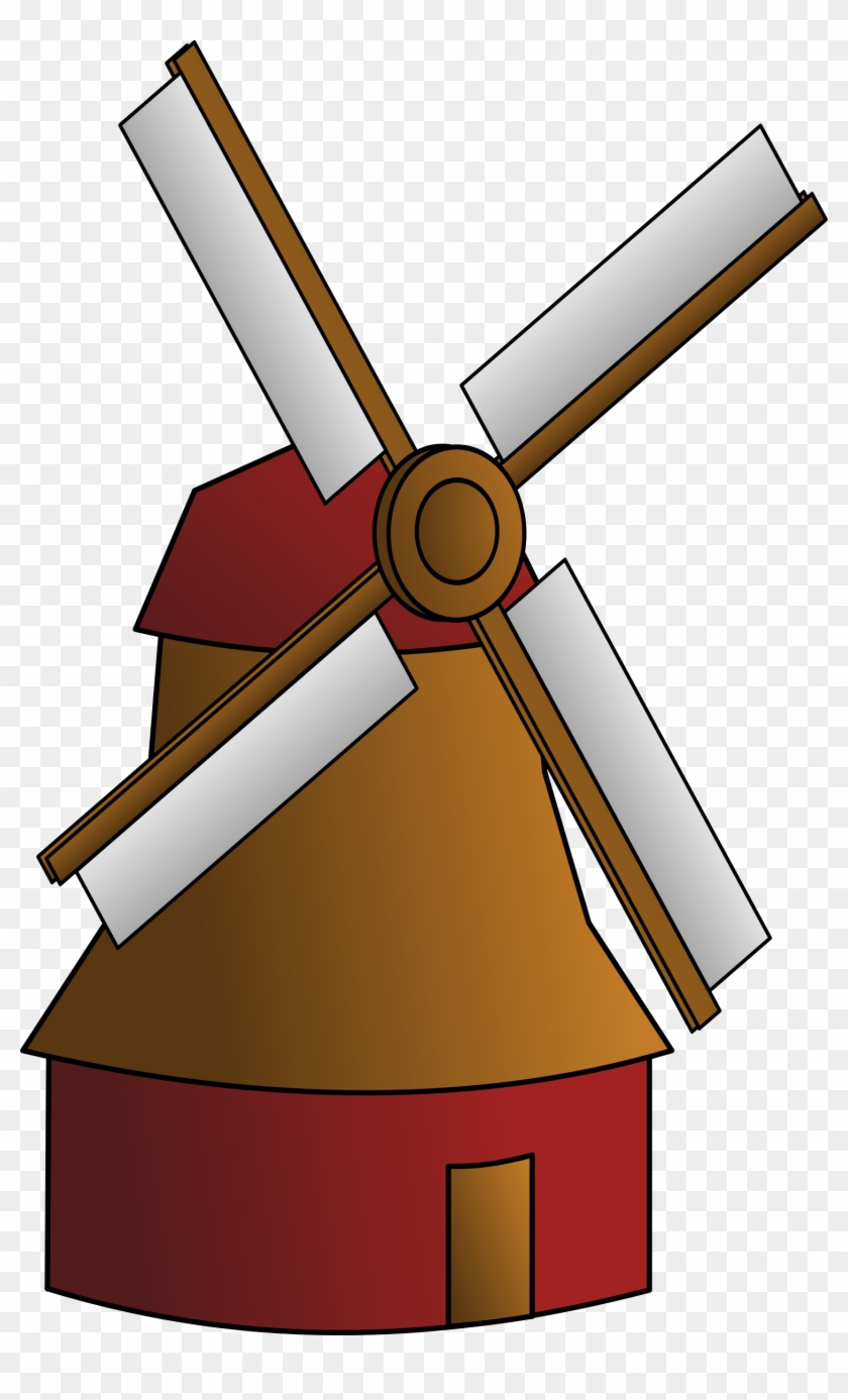Clipart - Windmill - Windmill Clipart #390108