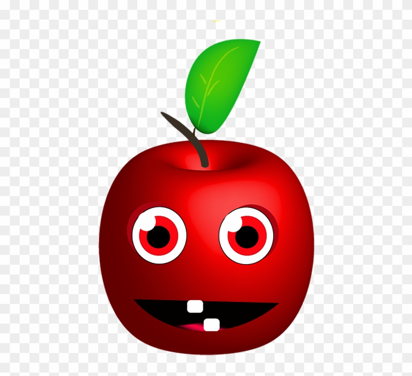 Teacher Apple Clipart 17, - รูป การ์ตูน ผล ไม้ น่า รัก #390592