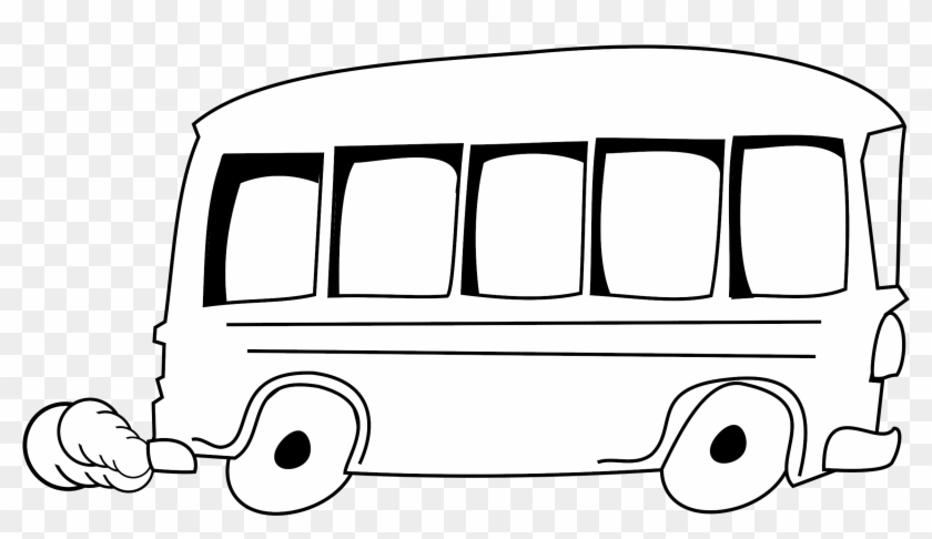Bus - Outline Of A Bus #390881