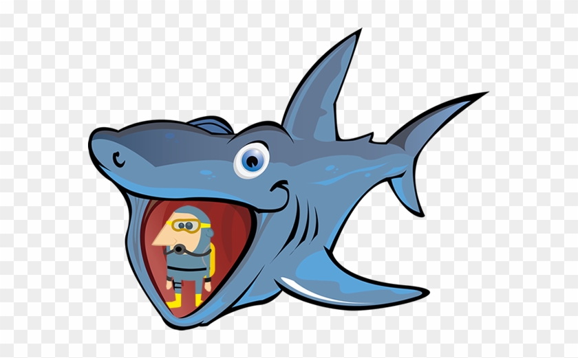 Sharkwithdiver - Cartoon #391235
