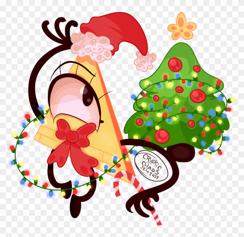 Holiday Bill Cipher~ By Xxcryptic-chaosxx - Cartoon #391624