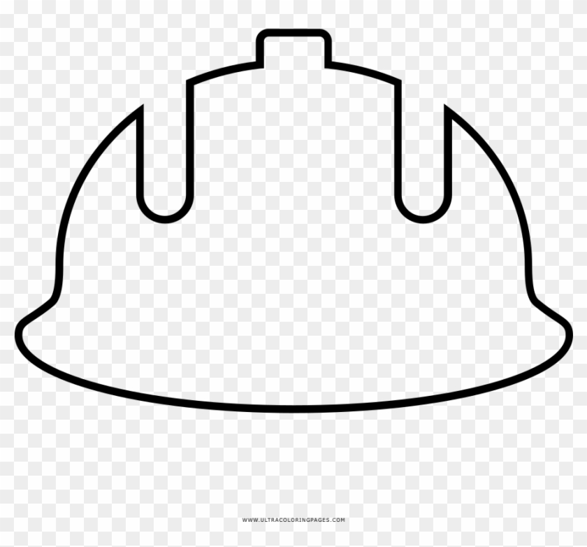 Construction Helmet Coloring Page - Construction #392045
