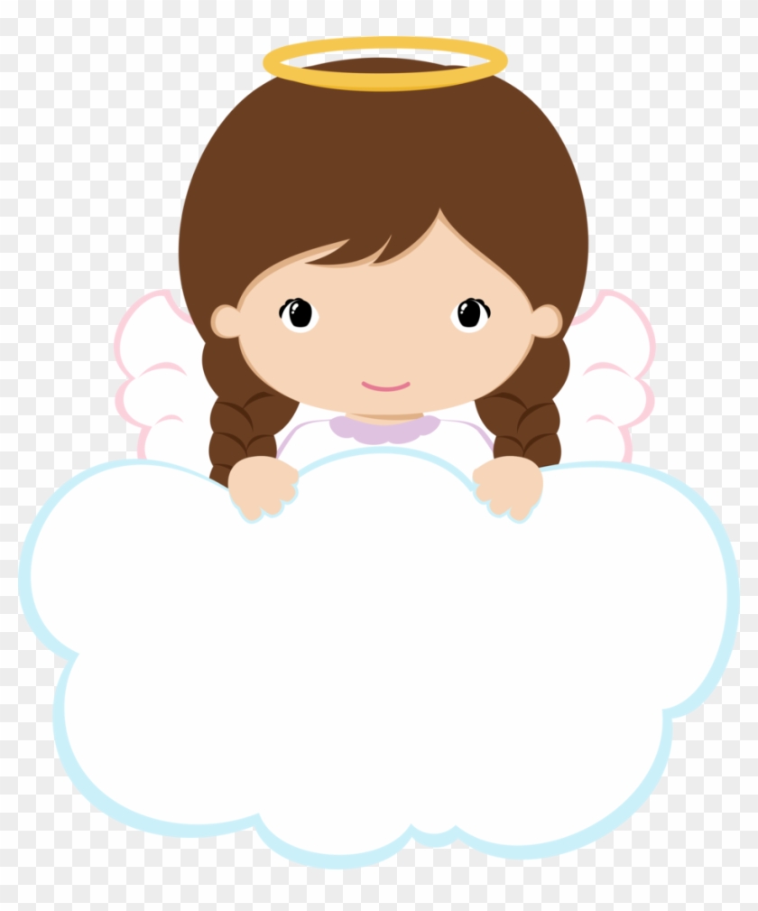 Baptism Angel Clip Art - Anjinhos Para Batizado Menina #392272