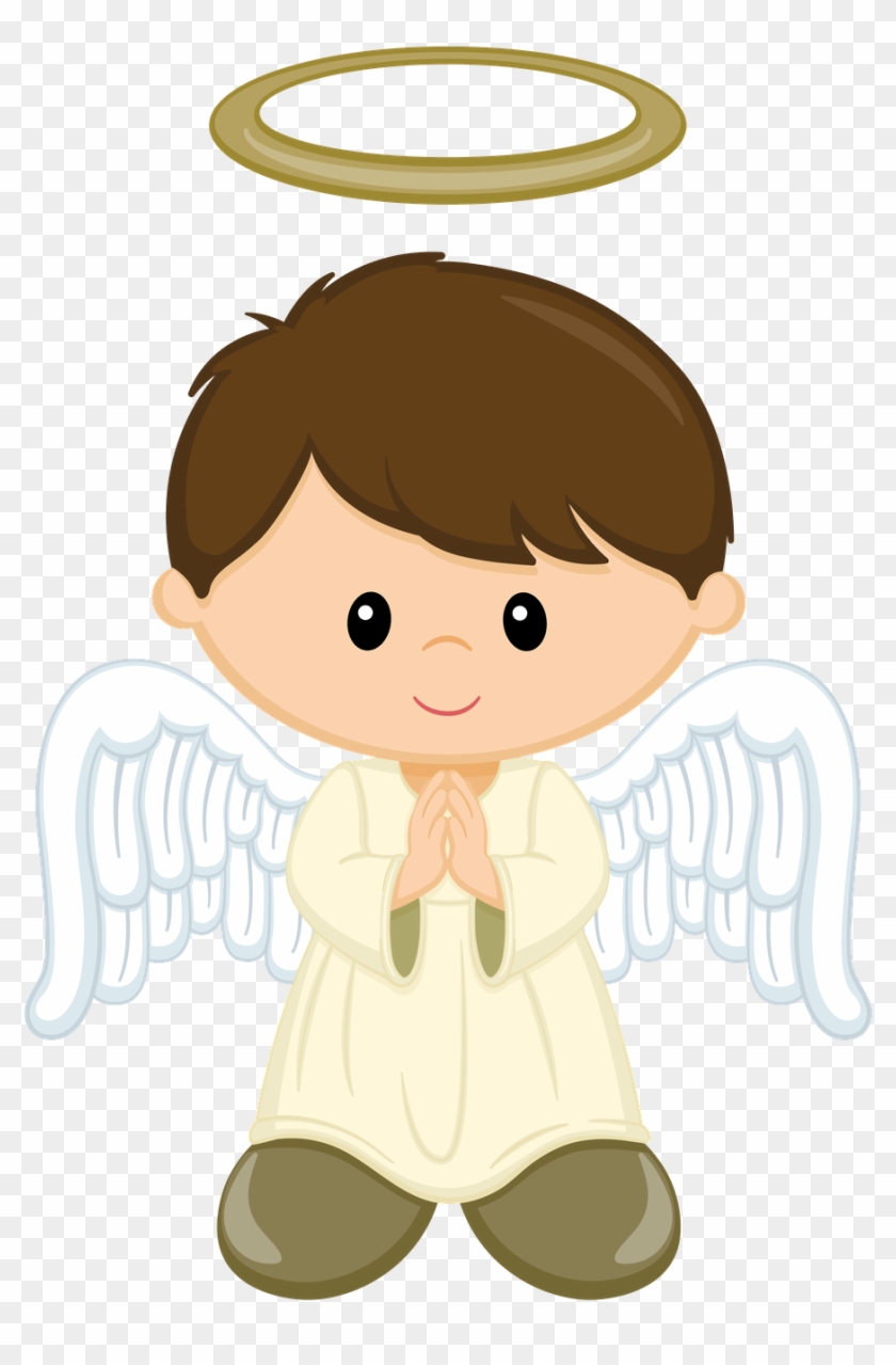 Clip Art, Printable, Baptism Centerpieces, Baptism - Boy Angel Clipart #392312
