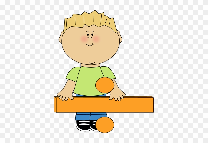 Kid Standing Behind Math Division Sign Clip Art - Division Clipart #392533