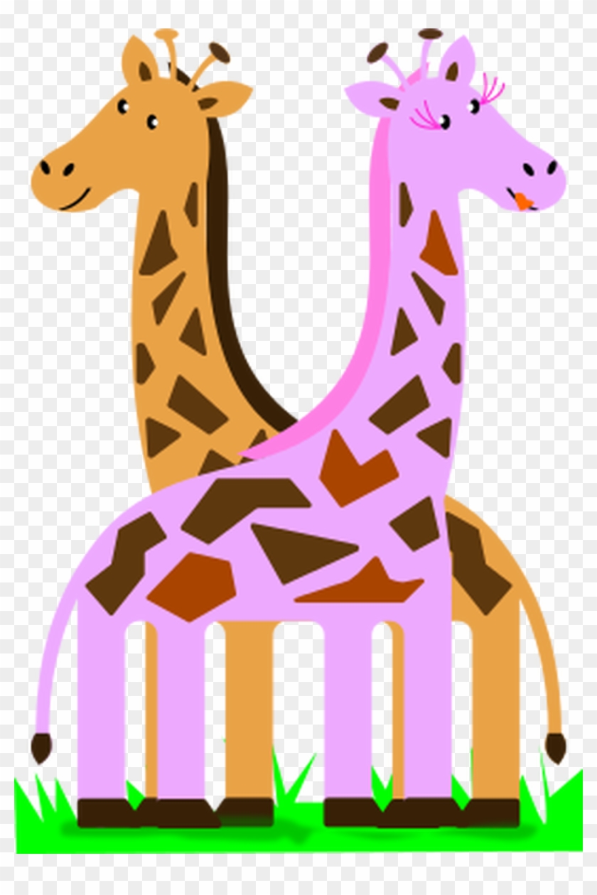 Animals Male And Female Clipart #392596