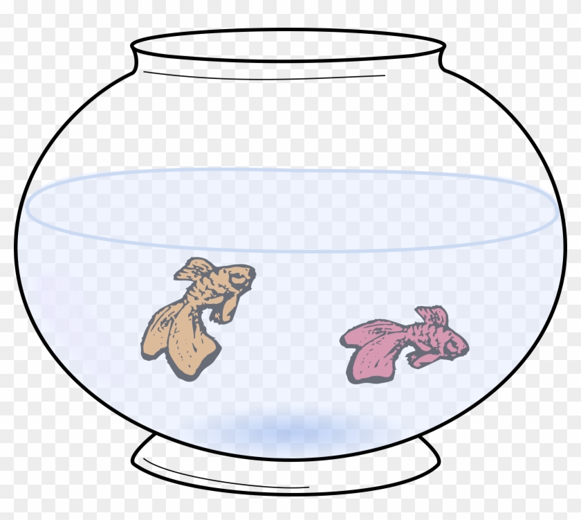 Big Image - Fish Bowl Clipart #392772