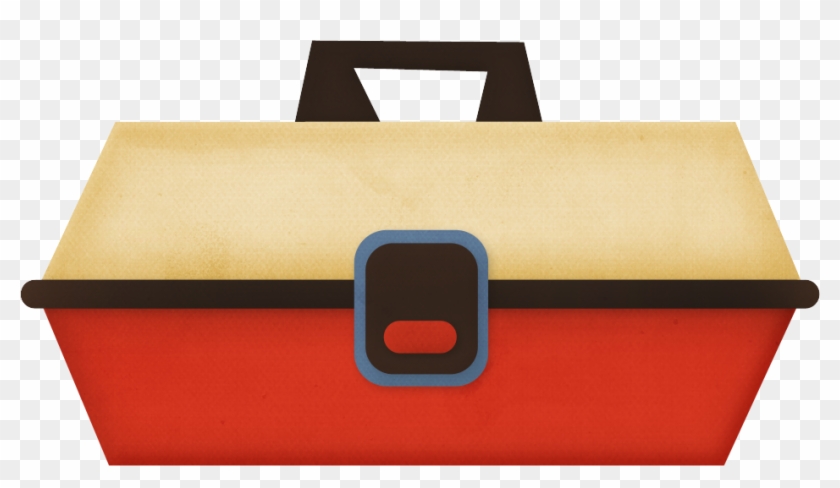 Tacklebox - Fishing Tackle Box Clipart #392807