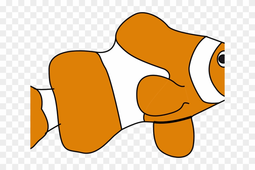 Marine Fish Clipart Nemo Fish - Clown Fish Shower Curtain #392848
