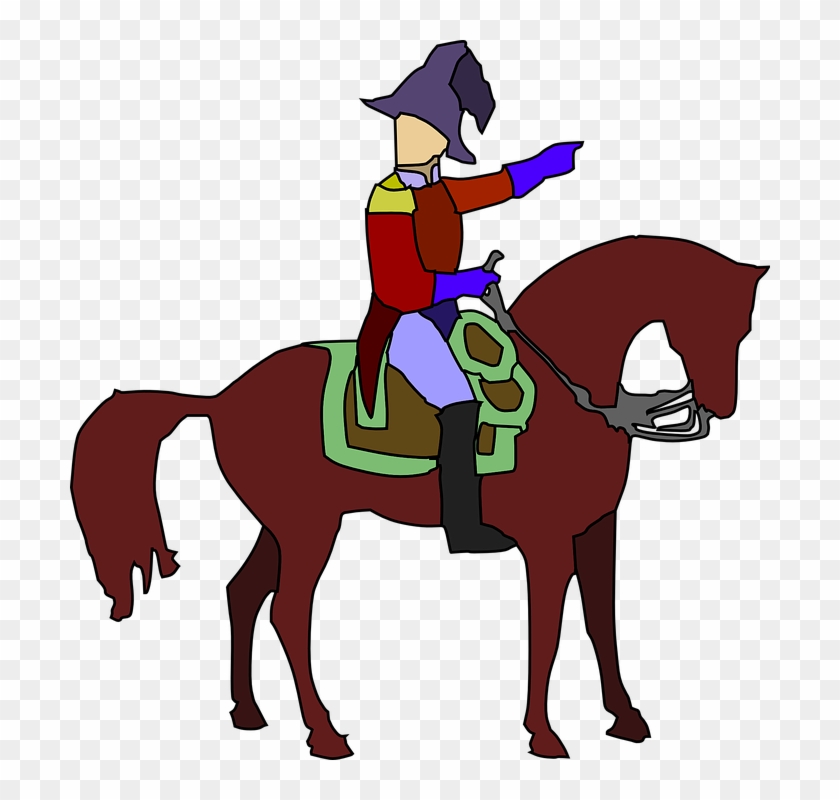 Horse Riding Clipart 26, - Soldier On A Horse #392977