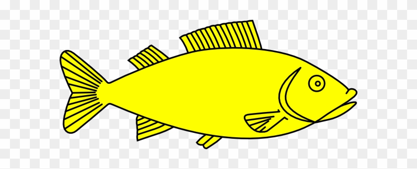 Fish Clip Art At Clkercom Vector Online - Outline Of Fish #393121