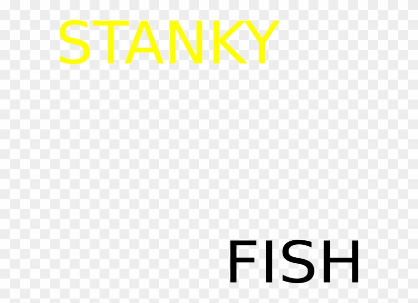 Stanky Fish Yellow & Black Clip Art At Clker - Parallel #393149