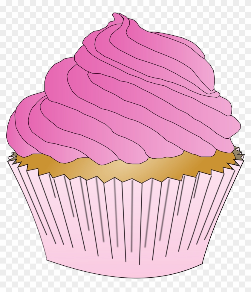 Vanilla Cupcake Clipart Transparent - Vanilla Cupcake Clipart Transparent #393193