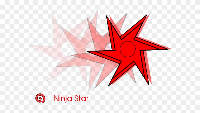 Jacksons Ninja Star Clip Art At Clker - Ninja Star #393271