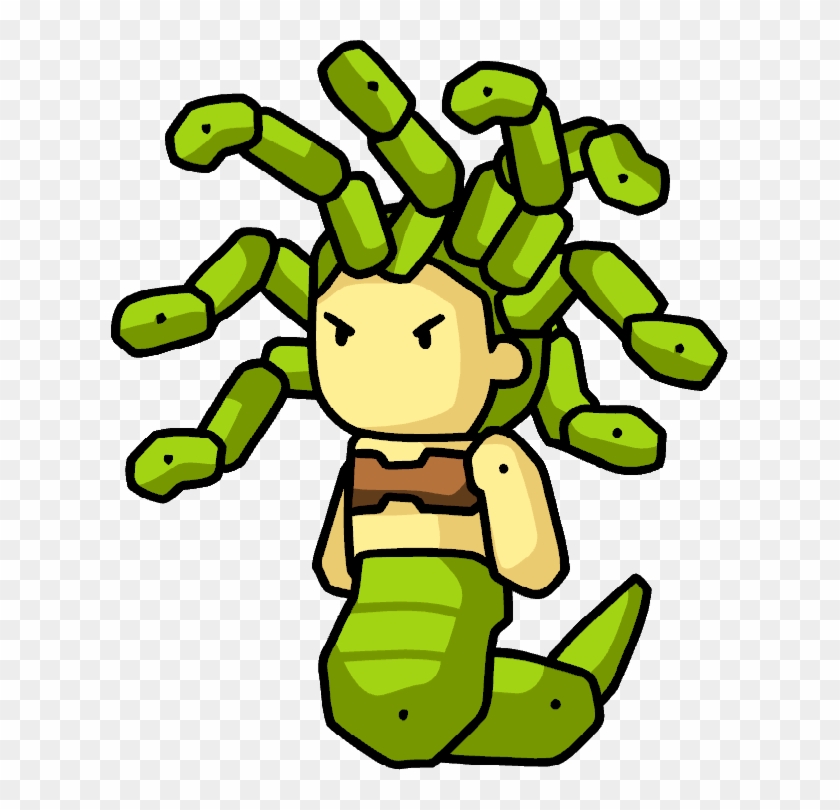 Free Cookie Monster Coloring Page - Scribblenauts Medusa #393516