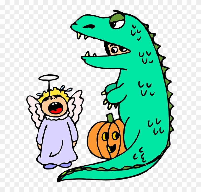 Cute Dinosaur Clipart 27, - Child #393576
