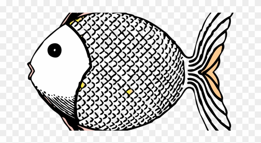 Top Images 2018 Fish Clipart Photos Black And White - Tropical Fish Shower Curtain #393593