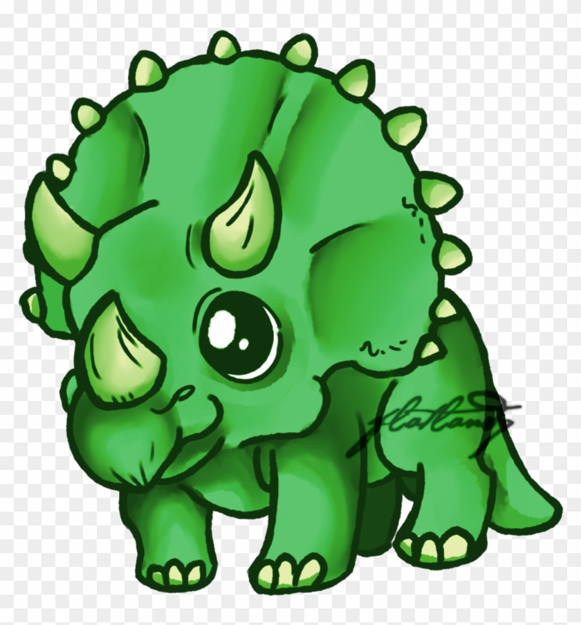 Triceratops By Flatlandq On Deviantart Jake The Dog - Jurassic T-rex Raptor Dinosaur Dino Canvas School Laptop #394091