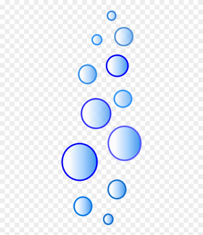 More N More Blue Bubbles Hi - Circle #394321