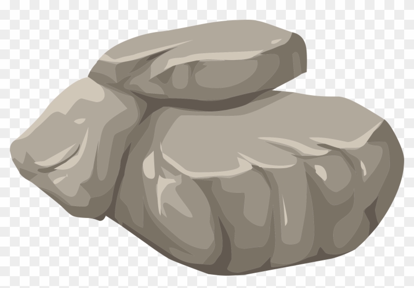 Rock Clipart Transparent - Rock Drawing Transparent Background #394370