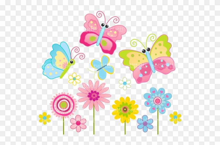Cute Butterflies Transparent Png - Cute Butterfly Vector Png #394809