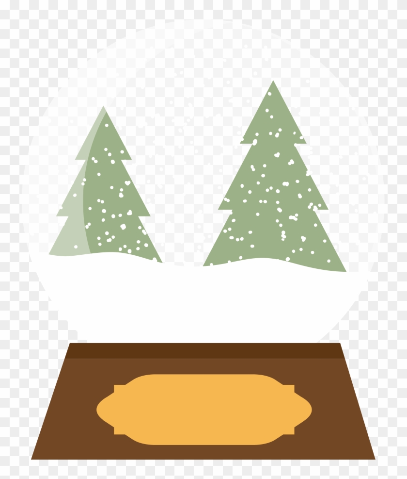 This Is A Sticker Of A Snow Globe - Snow Globe #395085