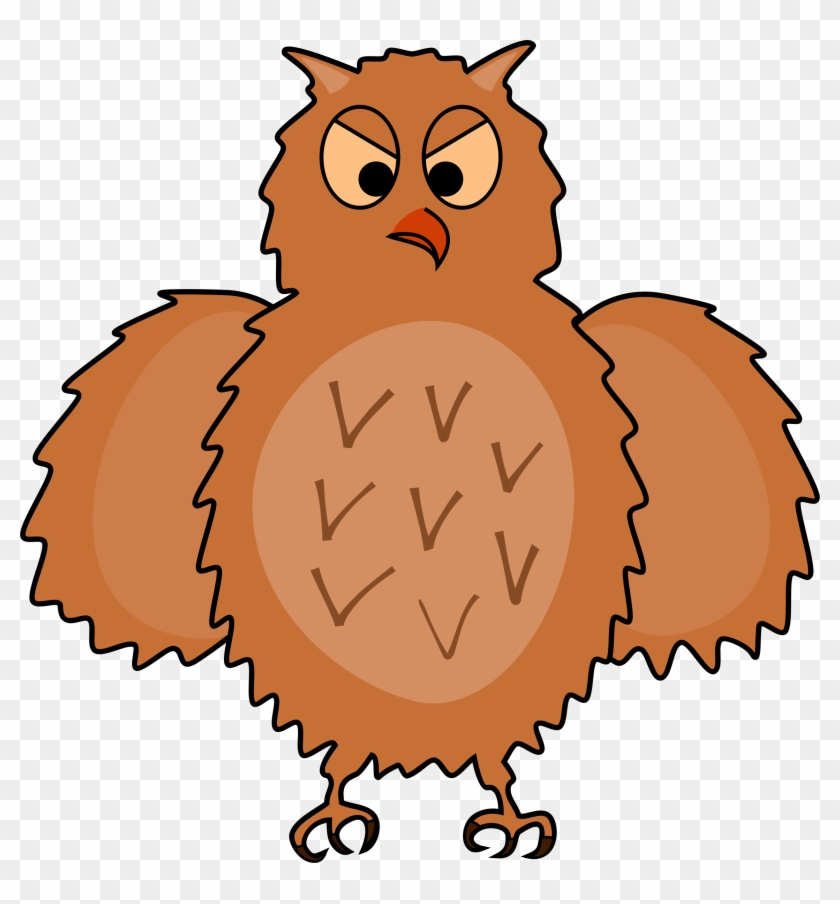 Front View, Spread Wings - Bird Cartoons Front Side View #395163