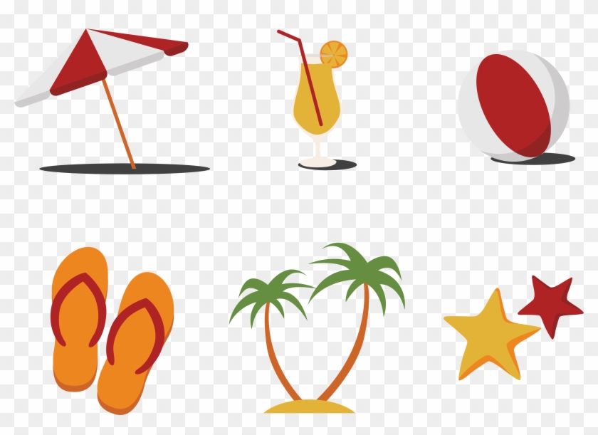 Beach Euclidean Vector Clip Art - Utensilios De Playa #395388