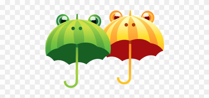 Umbrella Cartoon Icons - Icons #395512