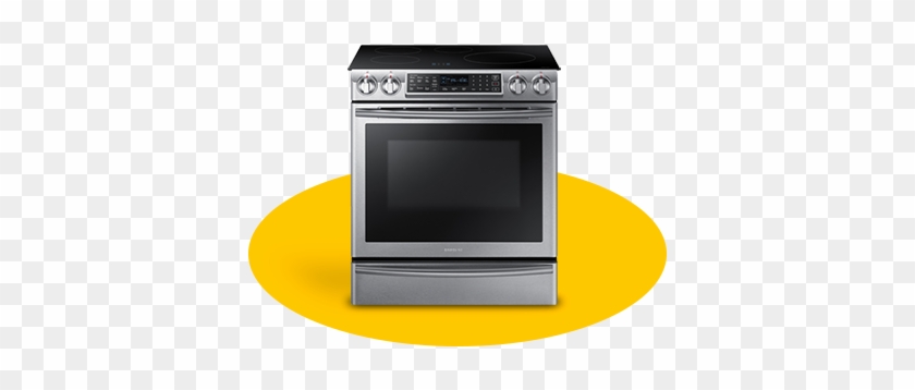 Ranges - Samsung 5.8-cu. Ft. Slide-in Induction Range With, #395591
