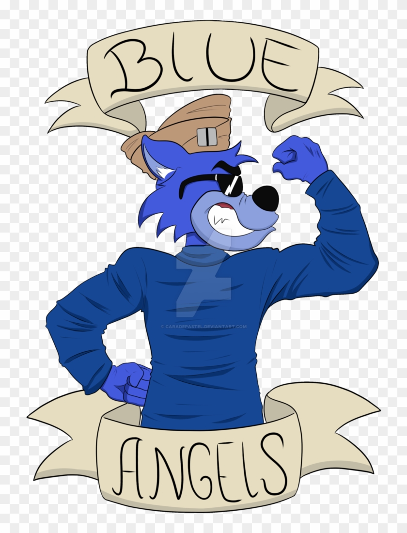 Blue Angels By Caradepastel - Cartoon #396052