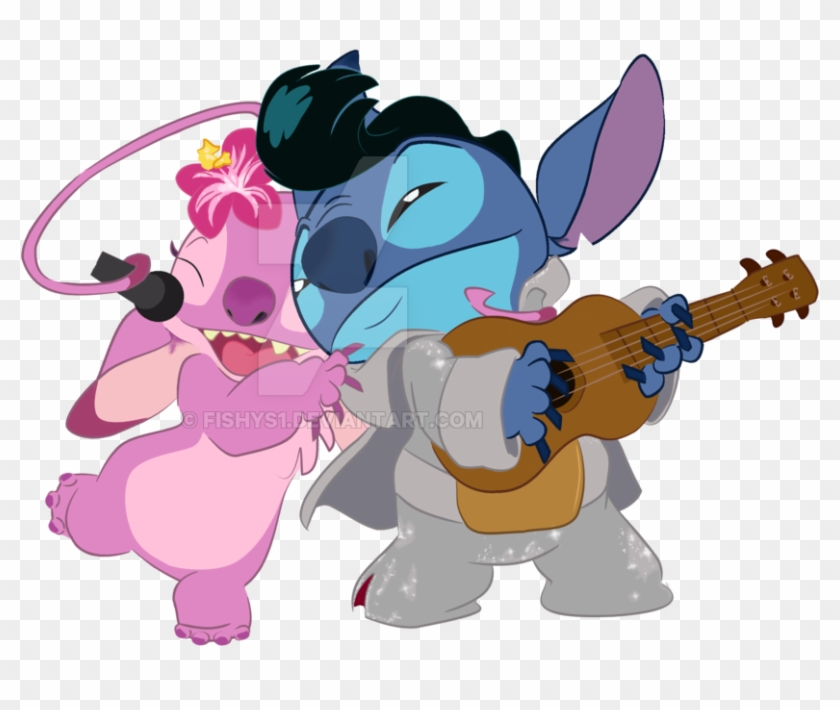Stitch Angel Band By Fishys1 On Deviantart - Stitch And Angel Png #396231