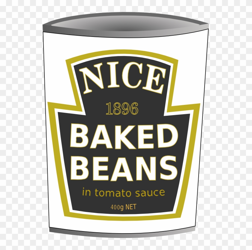Beans Black White Line Art 555px - Baked Beans Clipart #396490