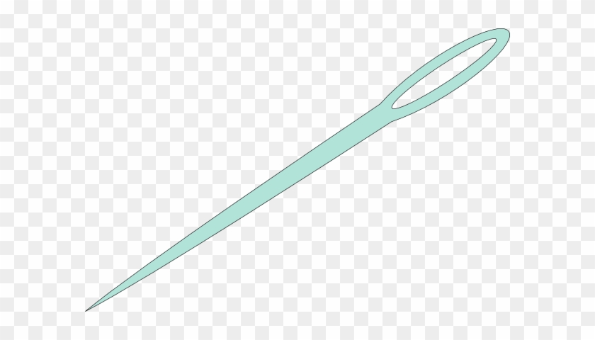 Sewing Needle B2e4da Clip Art - Sewing Pin Clip Art #396559