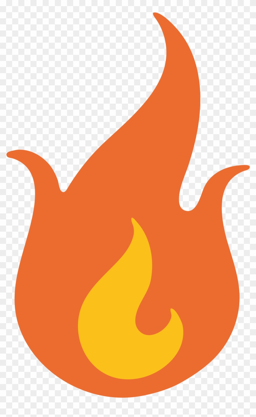 Fire Emoji Transparent Background - Emoji Fogo #396645