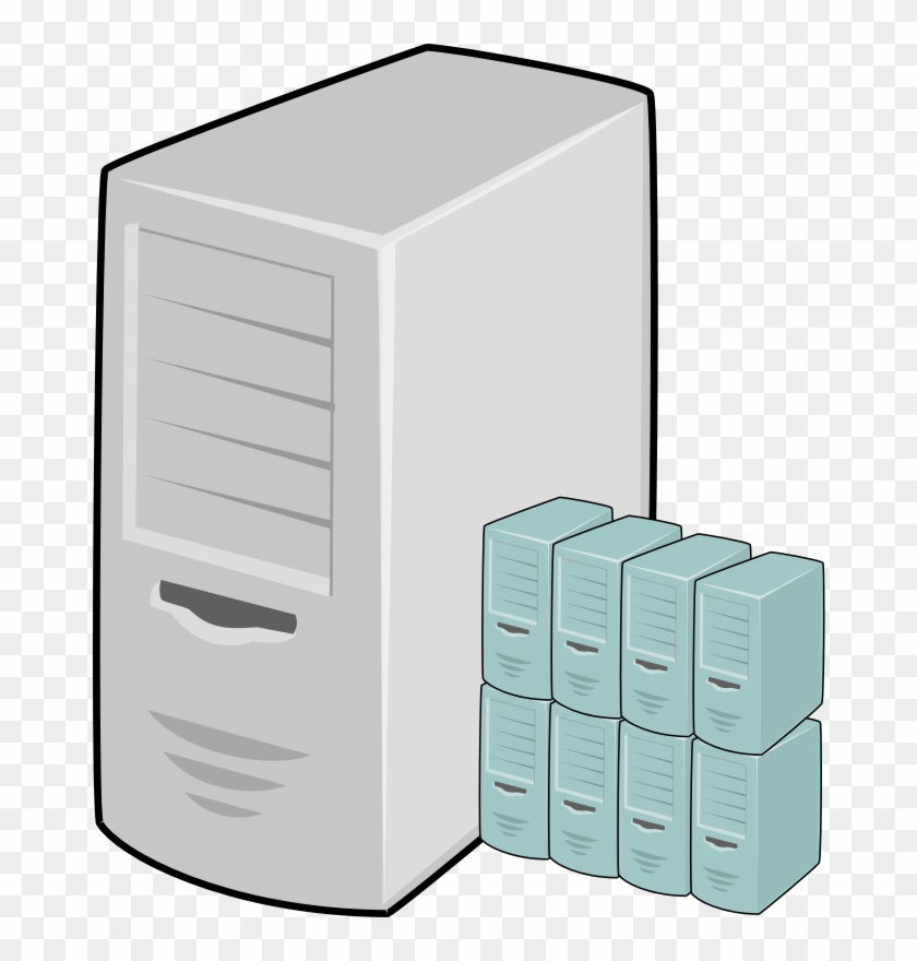 Virtual Machine Host Vector Clip Art - Virtual Machine Host #396798