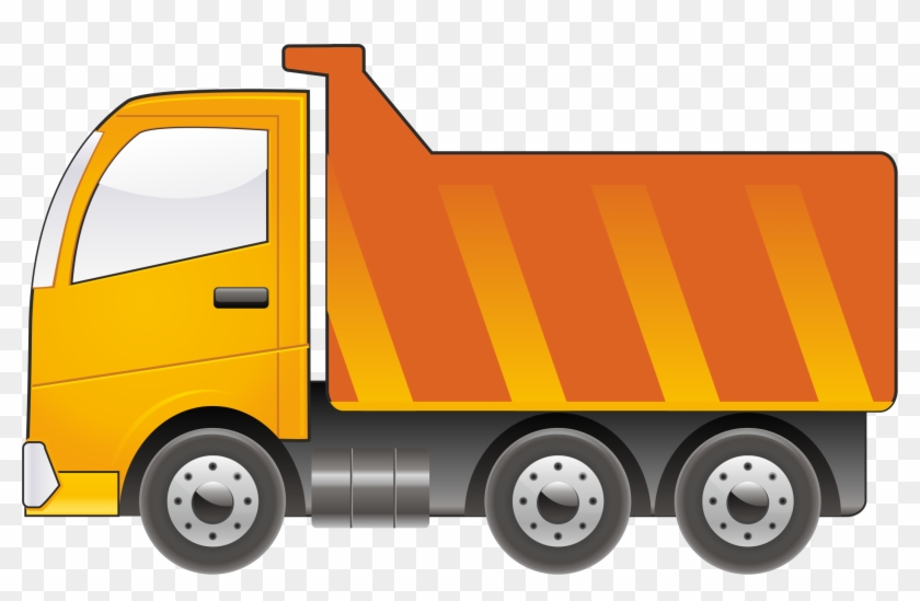 Dump Truck Vector Png Clipart - Truck #397010