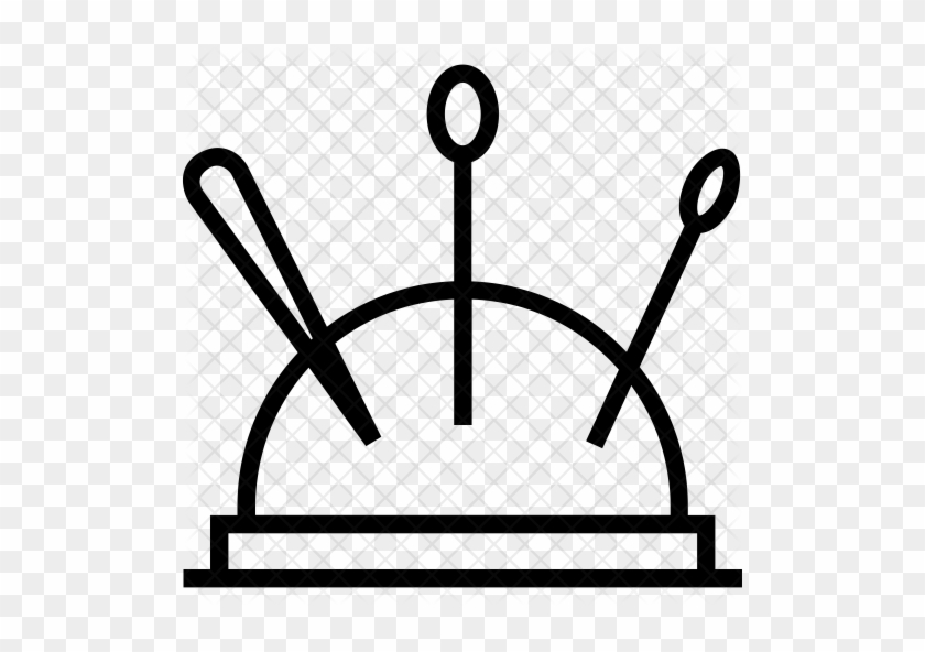 Sewing Needles Icon - Milkshakeoutline #397057