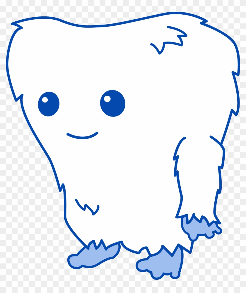 Cute Little Yeti Monster - Yeti Clipart #397445