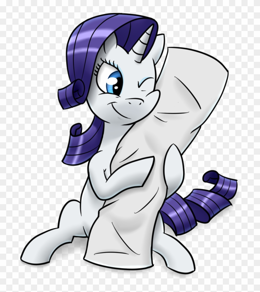 Rarity With A Hug Pillow By Rcupcake On Clipart Library - Dakimakura Rarity #397944