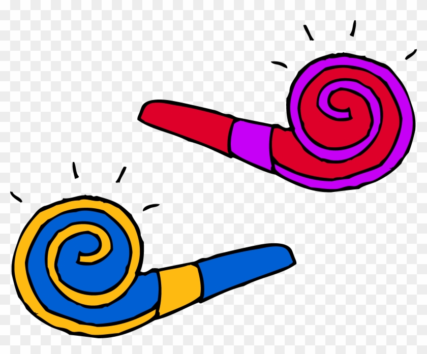 Thrower Clipart - Birthday Horn Clip Art #398034