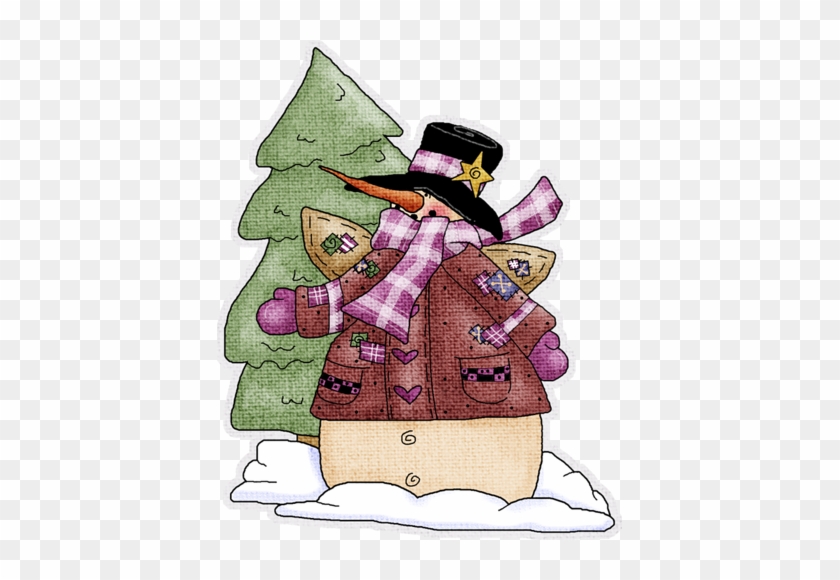 Bonhomme De Neige, Clipart Hiver, Clip Art Noël, Graphiques - Maytheblessingsofchristmas Karte #398239