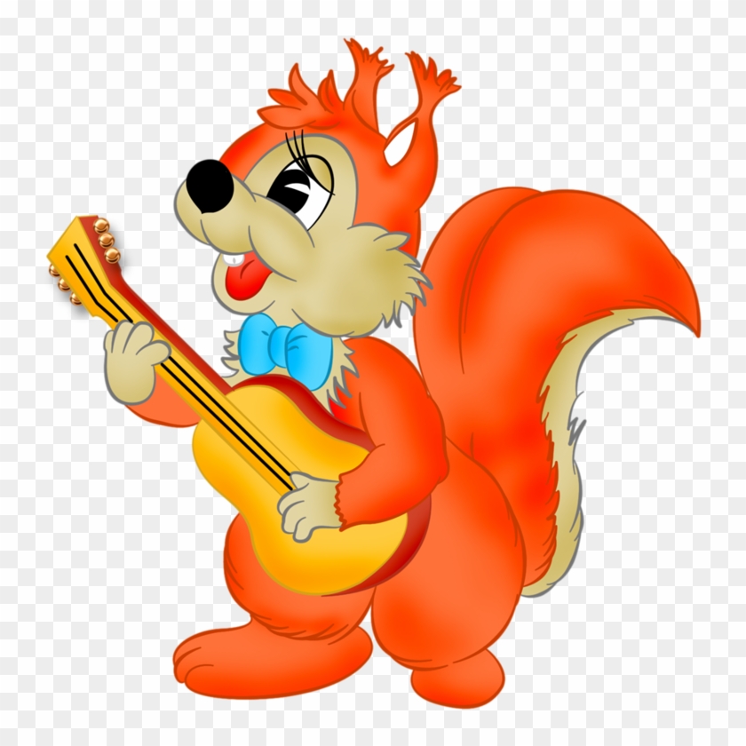 Free Squirrel Clipart Image - Squirrel Cartoon #398431